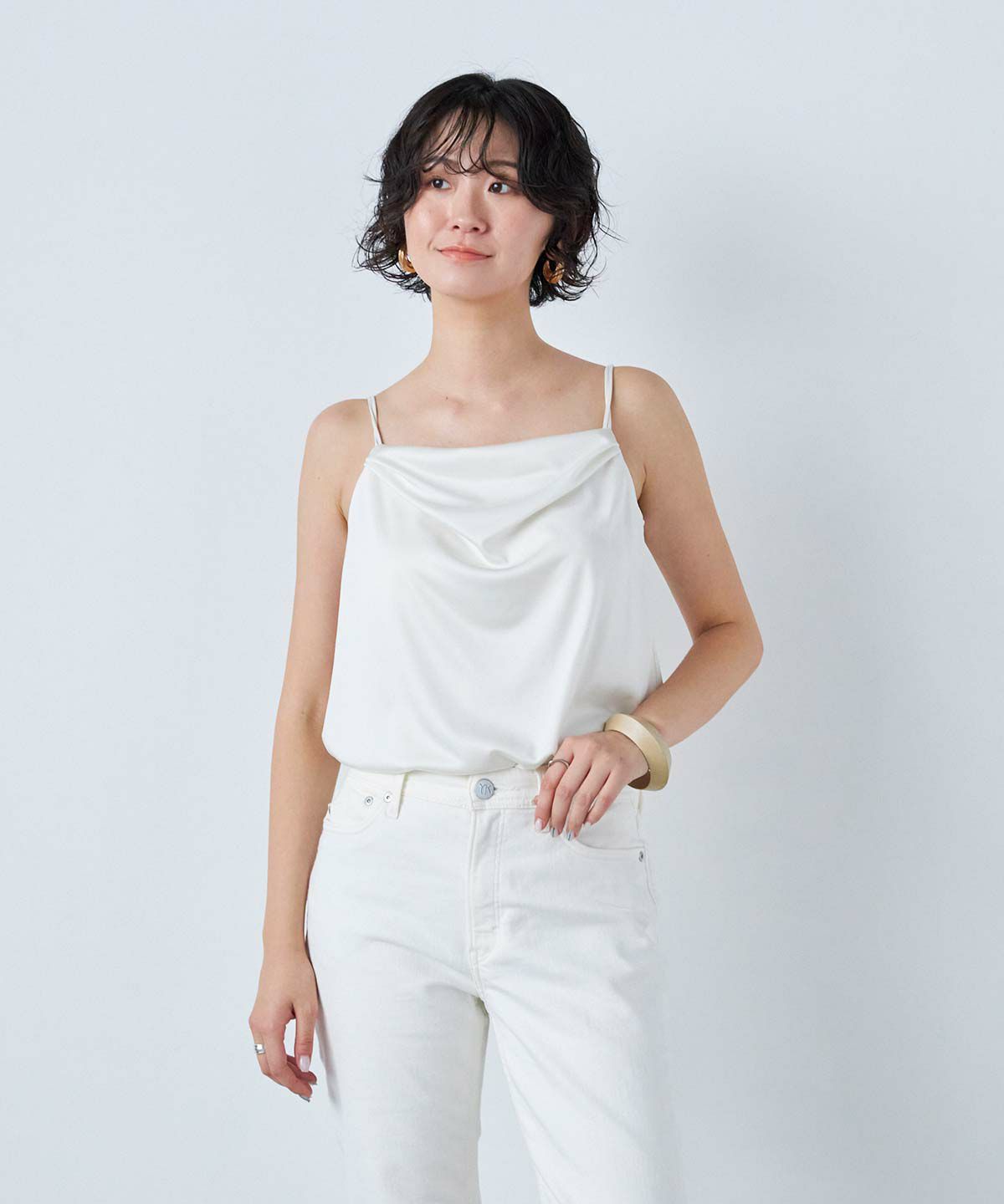 3月中旬販売予定】サテンキャミソール | カットソー | YANUK ONLINE STORE