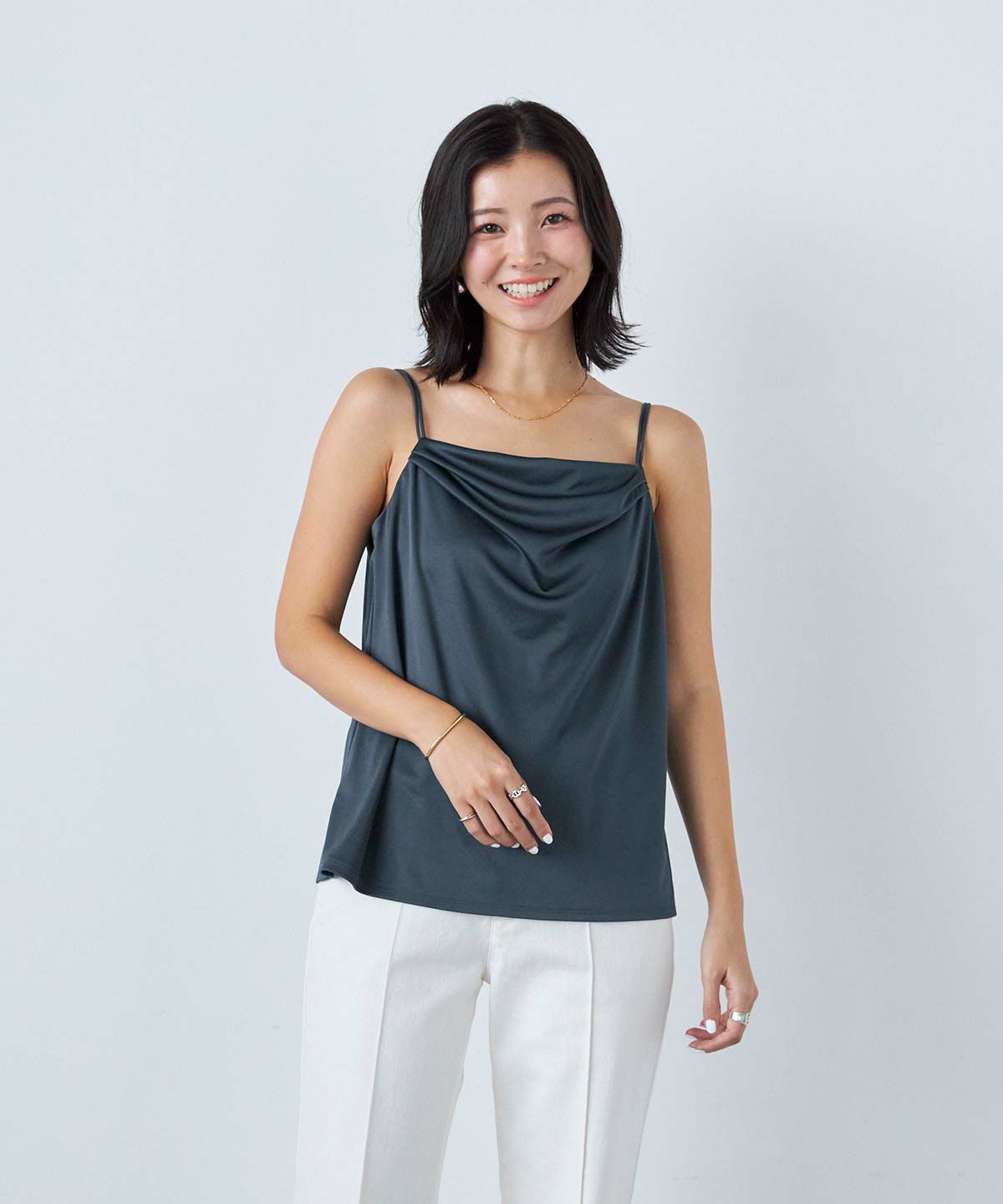 3月中旬販売予定】サテンキャミソール | カットソー | YANUK ONLINE STORE