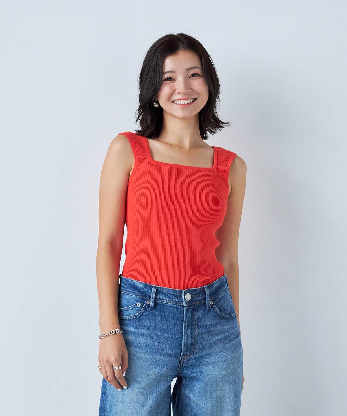 リブタンクトップ | ニット | YANUK ONLINE STORE