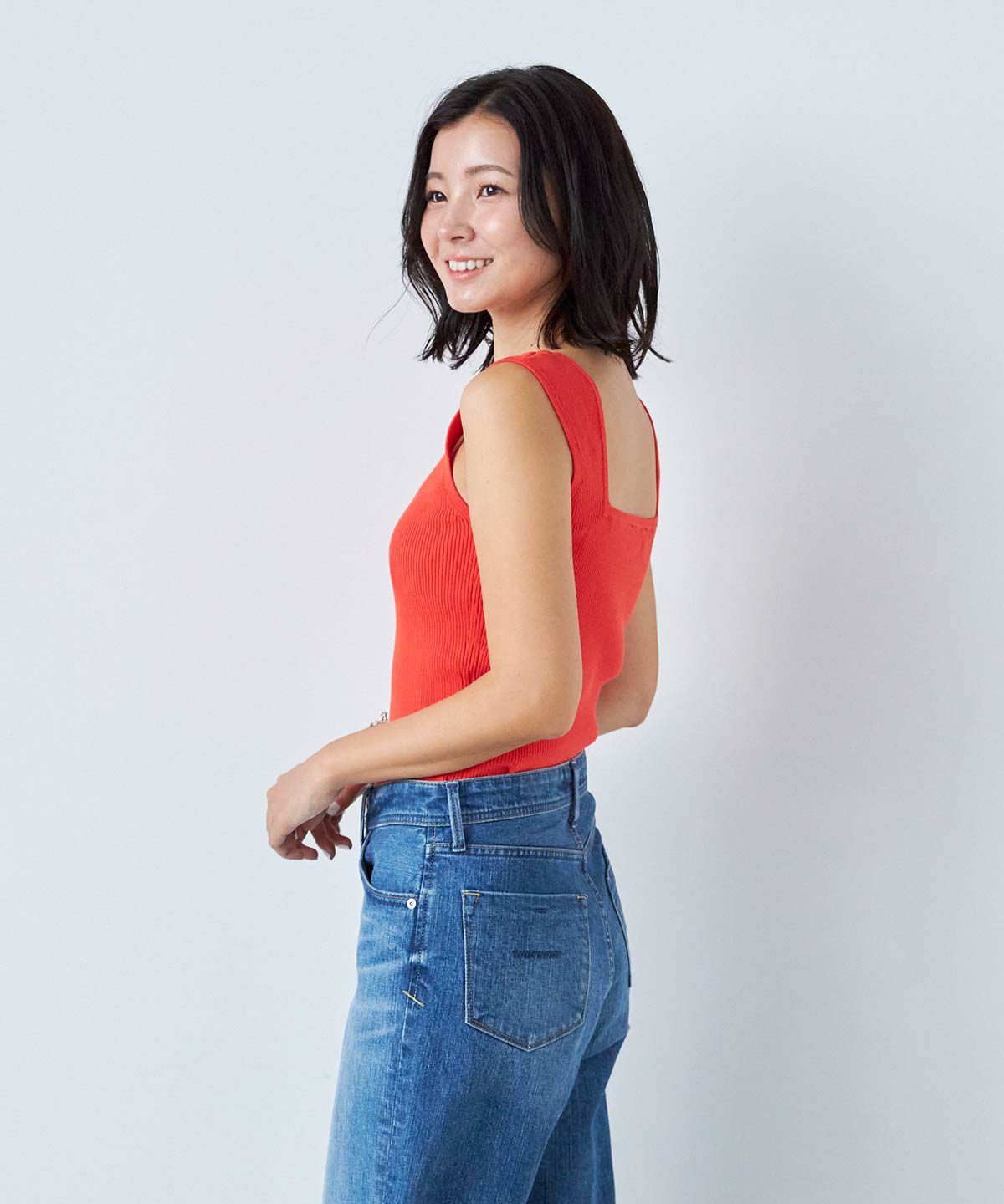 リブタンクトップ | ニット | YANUK ONLINE STORE