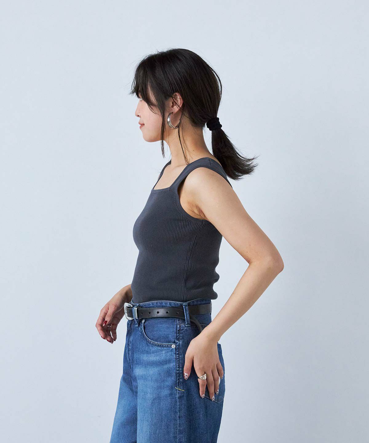 トップス Li 3月中旬販売予定】リブタンクトップ | ニット | YANUK ONLINE STORE