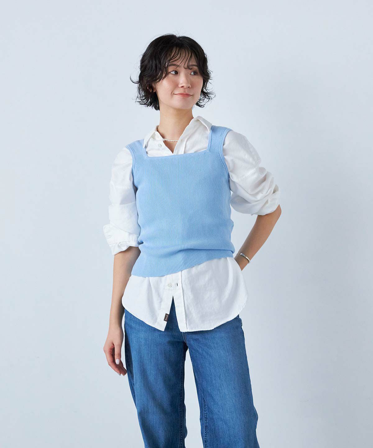 リブタンクトップ | ニット | YANUK ONLINE STORE